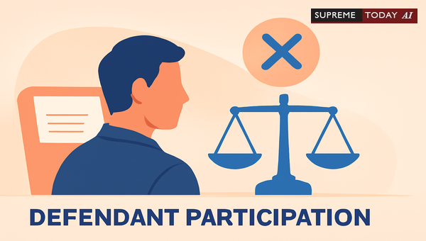 Defendant Participation Rights After Defense Is Struck Off in Civil Litigation