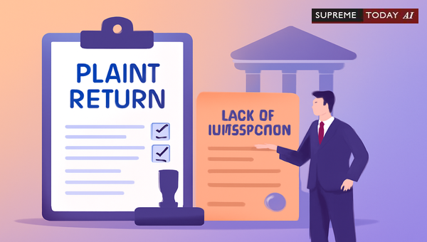 Defendant Rights to Application for Return of Plaint Under Order VII Rule 10 CPC