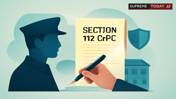 Access to Police Statements Under Section 112 CrPC: Balancing Defense Rights and Privilege
