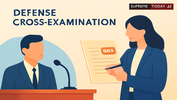 Defense Counsel Rights to Mark Exhibits During Cross-Examination in Indian Evidence Law