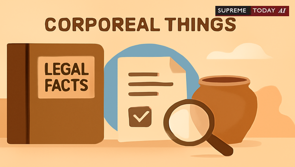 Defining Fact and Relation of Things under Section 3 of the Indian Evidence Act