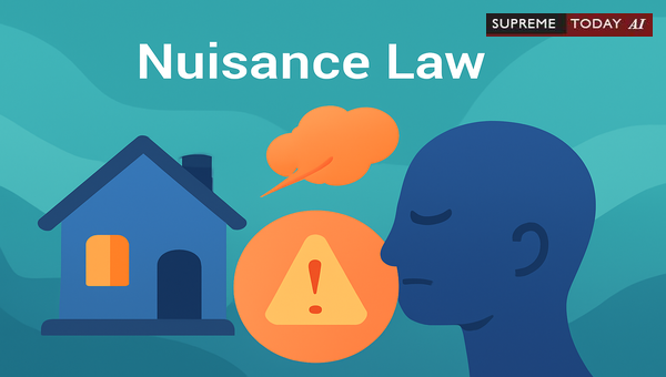 Defining Public and Private Nuisance: Judicial Standards for Property Interference Claims