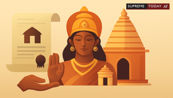 Judicial Precedents Governing Deity Ownership of Immovable Property and Temple Lands