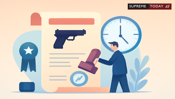 Legal Consequences of Delay in Arms License Renewal: Condonation and Retrospective Validity