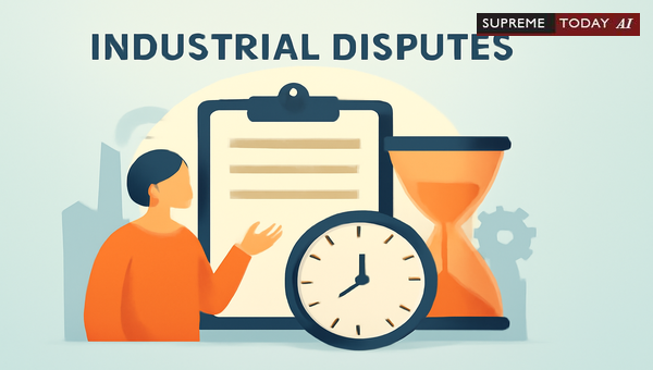 Is Delay in Raising an Industrial Dispute Fatal? Legal Standard for Section 10 References