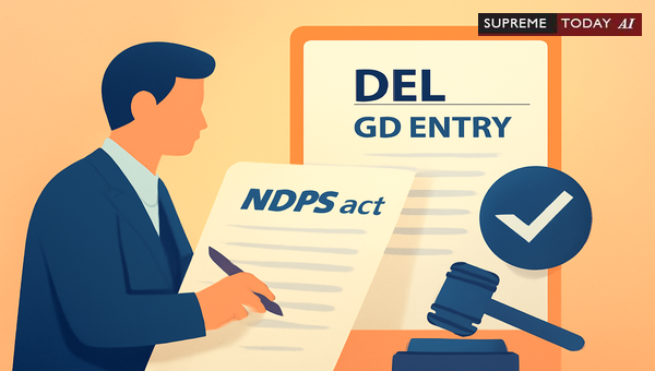 Delayed General Diary Entries in NDPS Prosecutions: Challenging Procedural Lapses and Acquittals