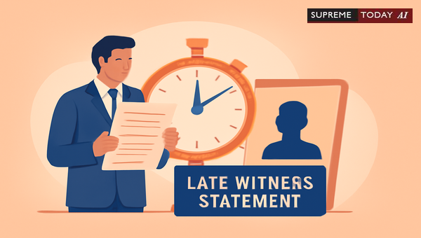 Judicial Perspectives on Delayed Witness Examinations and their Impact on Prosecution Credibility