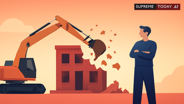 Is Demolishing a Wall an Offense Under Section 3 of the PDPP Act?