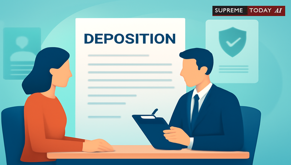 Taking Depositions While Perintah Perlindungan Sementara PFO is Active