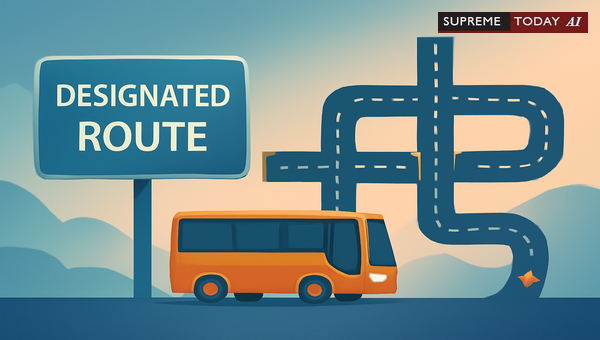Defining Designated Routes and Permit Restrictions Under the Motor Vehicles Act 1988