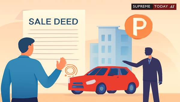 Legal Recourse for Undelivered Car Parking Space After Executing Registered Sale Deed