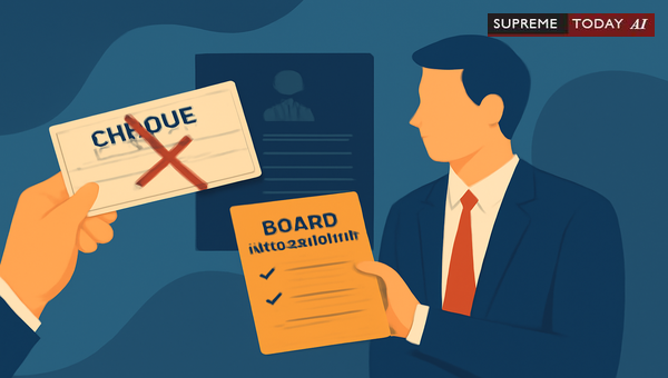 Cheque Bounce Complaints: Does a Director Require a Specific Board Resolution?