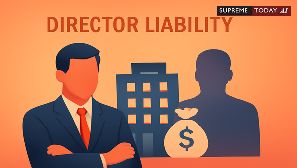 Director Criminal Liability Under Section 420 IPC: Can They Be Prosecuted Without the Company?