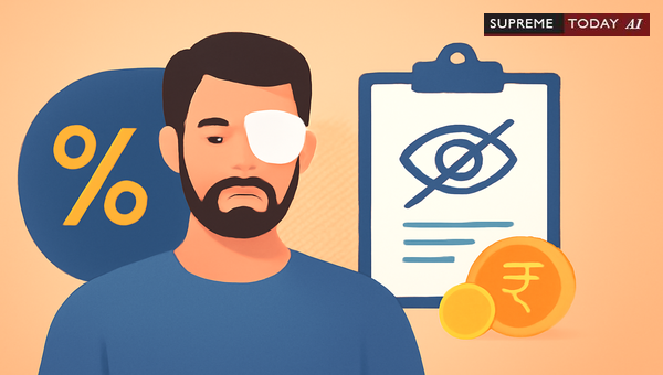 Assessing Disability Percentage for Loss of One Eye in India Under Workmen’s Compensation Act