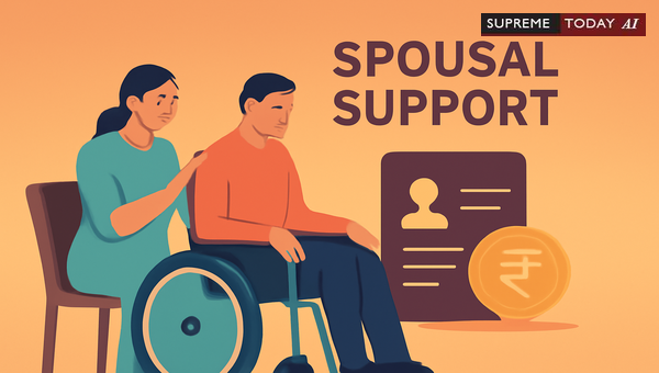 Can a Disabled Husband Claim Maintenance from His Wife Under Indian Family Law?