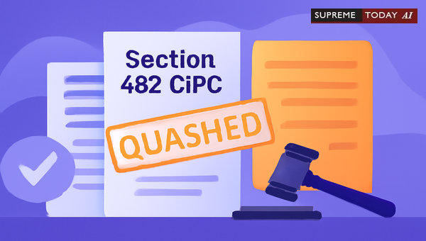 Discharge and Quashing Proceedings in Sandip M A No 239 of 2025: Legal Principles