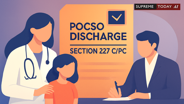 Applying for Discharge in POCSO Cases: Judicial Standards for Assessing Prima Facie Evidence