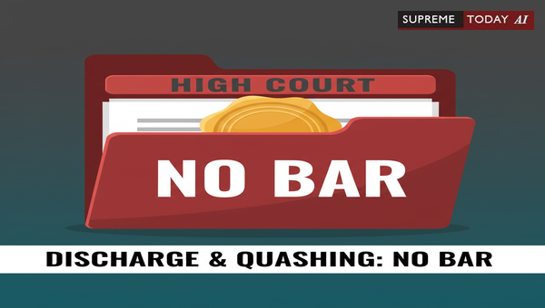 Pending Discharge: No Bar to Quash Proceedings?