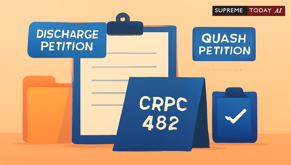 Maintainability of Discharge Petitions During Pending Quash Proceedings Under CrPC