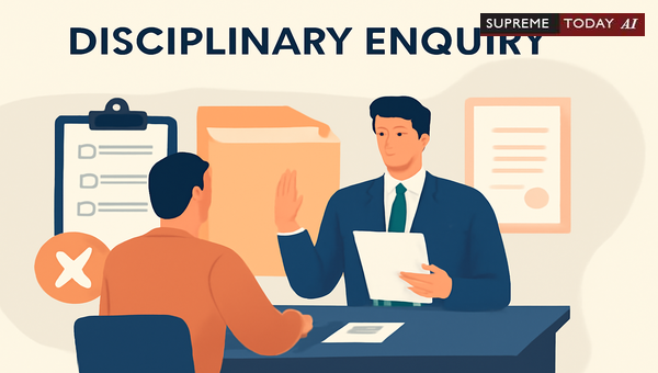 Disciplinary Authority Power to Discontinue Proceedings After Written Statement of Defense