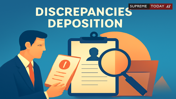 Roznamcha Sanha vs Deposition Discrepancies: Key Cases