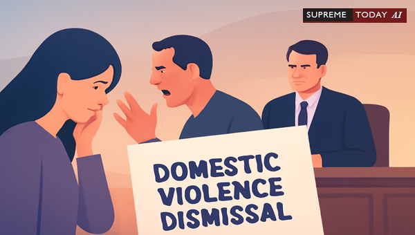 Can a Domestic Violence Case Be Dismissed for Lack of Legal Representation During Cross-Examination?