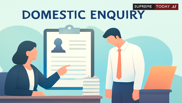 Dismissing Employees for Misconduct Without Domestic Enquiry: Procedural Fairness and Risks