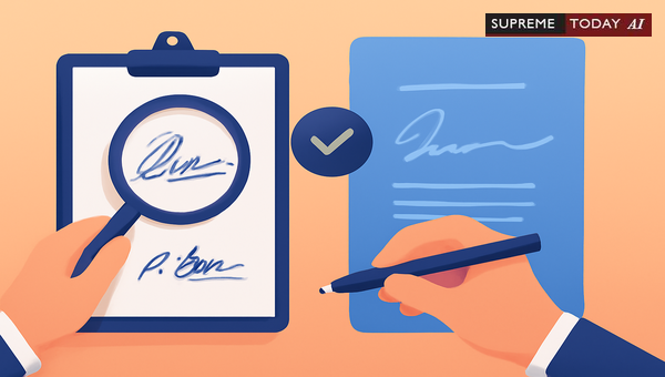 Verifying Disputed Signatures in Indian Courts: Evidentiary Standards and Expert Testimony