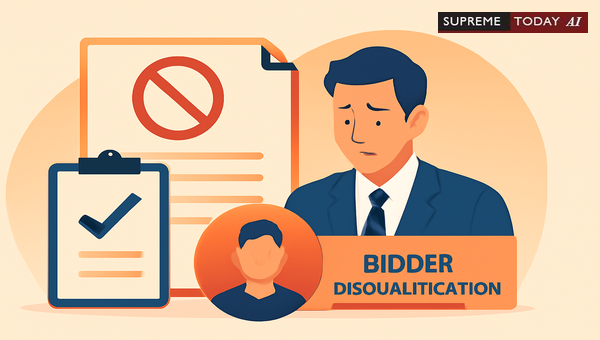 Disqualification of Bidders with Pending Criminal Cases under Indian Tender Regulations
