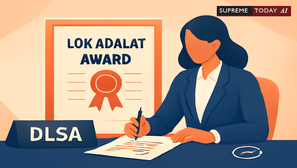 Validity of DLSA Secretary Signatures on Lok Adalat Awards under Regulation 17