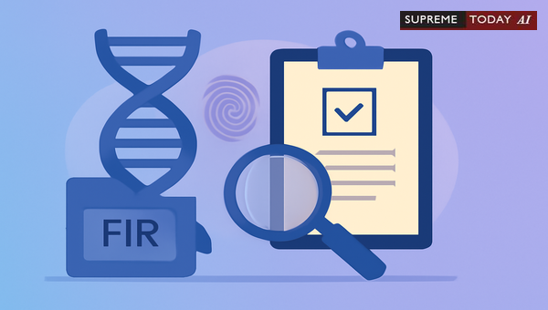 DNA Evidence Match Rates and FIR Registration Protocol in Indian Criminal Procedure