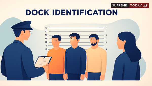 Evidentiary Value of Dock Identification: Supreme Court Principles on Corroboration and TIP