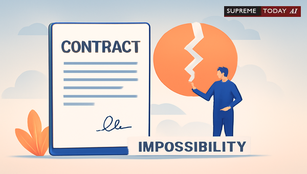 Doctrine of Impossibility Under Section 56 of the Indian Contract Act 1872
