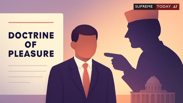 Limitations on the Doctrine of Pleasure under Articles 310 and 311 of the Constitution
