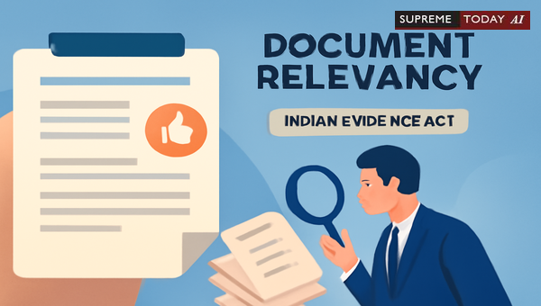 Document Relevancy and Admissibility Timing in Indian Trial Courts