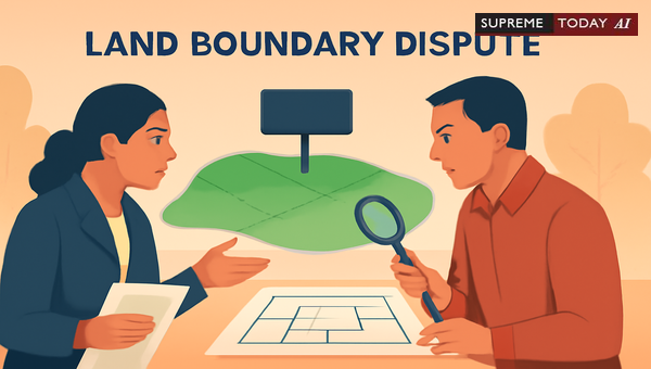Documentary Evidence Over Oral Testimony: Resolving Conflicting Land Boundary Plot Disputes