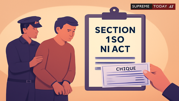 Does Accused Arrest Invalidate Section 138 NI Act Cheque Bounce Proceedings?