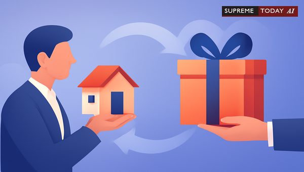 Does Money Provided as a Loan Constitute Delivery of Property Under Gift Tax Act Rules?