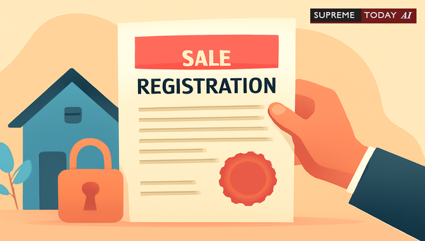 Is Property Sale Complete Without Registration Under Transfer of Property Act and Registration Act