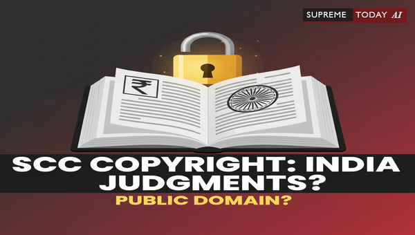 Does SCC Own Copyright on Full Text Judgments?