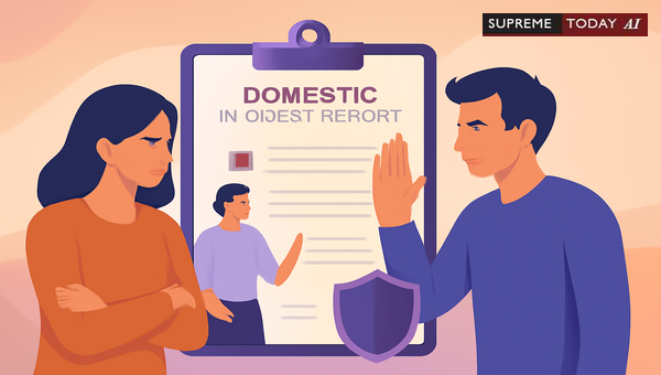 Domestic Incident Report Requirement Under Section 12 of the DV Act 2005