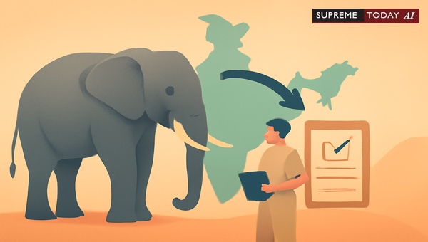 Can a Donor State Recall a Captive Elephant Under the Wildlife Protection Act, 1972?