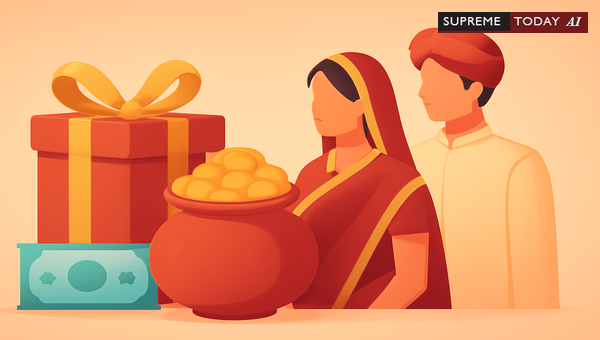 Are Voluntary Cash and Jewelry Wedding Gifts Illegal Under Dowry Prohibition Act Section 3?