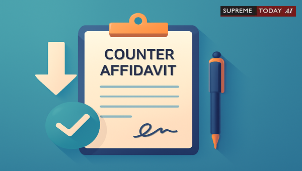 Drafting and Filing Counter Affidavits for Legal Proceedings in Malayalam Contexts