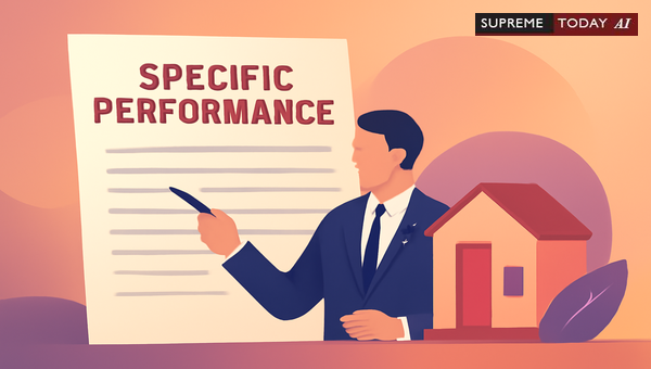 Drafting a Plaint for Specific Performance of Agreement to Sell Under the Specific Relief Act