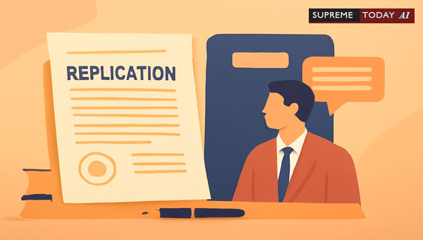 How to Draft a Replication in Indian Civil Suits Under Order 8 Rule 9 ...