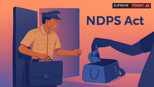 Can a DSP Conduct NDPS Searches? Limits of Gazetted Officer Status in Anti-Narcotics Teams