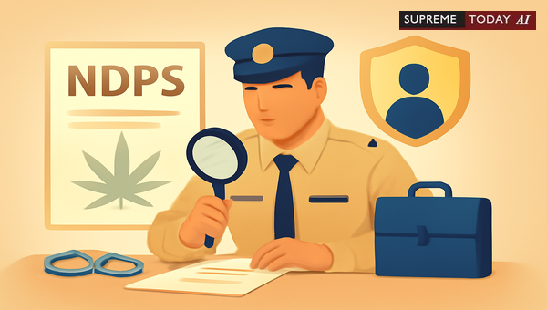 Legality of NDPS Case Investigations by Deputy Superintendent of Police Under Indian Law
