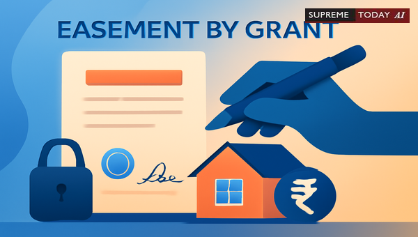 Can Easement by Grant Avoid Stamp Duty in India?