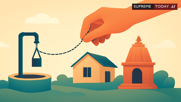 Legal Validity of Easement Claims for Borewells and Temples in Indian Property Disputes